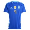 Camiseta de fútbol Argentina J. Alvarez 9 Segunda Equipación 2024 - Hombre